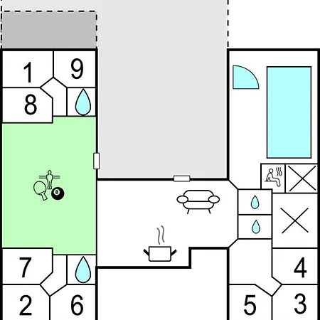 Gorgeous In With Sauna Дом отдыха Стеге